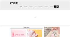 Desktop Screenshot of karita.com.br